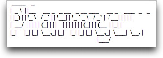 Garbled ASCII art for the word Pharmacy