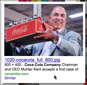 Coca-Cola CEO Muhtar Kent